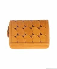 GS8AS01145 Sybilla(シビラ) カウレザーコンパクトウォレット イエロー