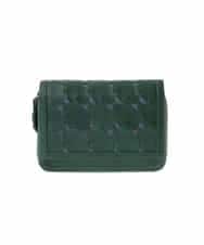 GS8AS01145 Sybilla(シビラ) カウレザーコンパクトウォレット グリーン