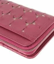 GS8AS01145 Sybilla(シビラ) カウレザーコンパクトウォレット ボルドー