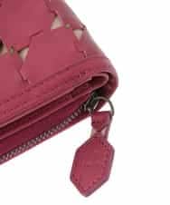 GS8AS01145 Sybilla(シビラ) カウレザーコンパクトウォレット ボルドー