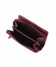 GS8AS01145 Sybilla(シビラ) カウレザーコンパクトウォレット ボルドー