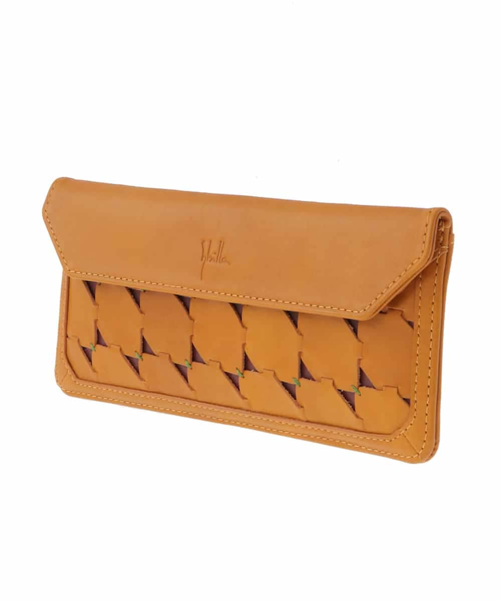 GS8AS03100 Sybilla(シビラ) カウレザースマートウォレット イエロー