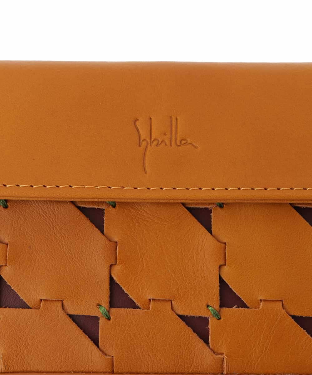 GS8AS03100 Sybilla(シビラ) カウレザースマートウォレット イエロー