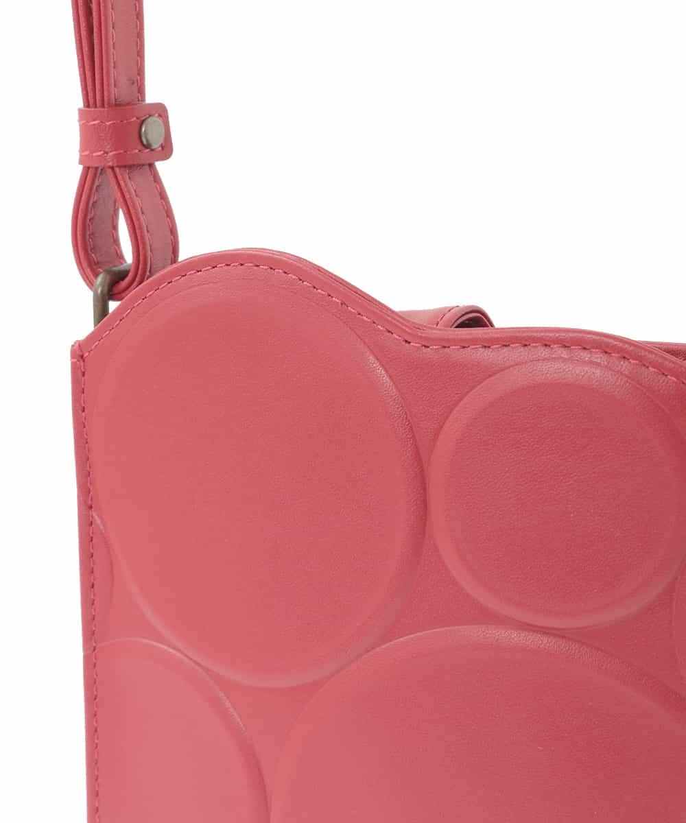 GS8GD03170 Sybilla(シビラ) サークル柄ミニショルダーバッグ レッド