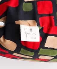 GS8GD20025 Sybilla(シビラ) カラーブロック　クッションカバー　35センチ レッド