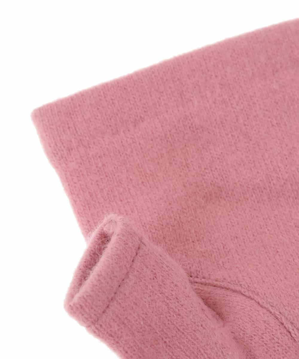 GS9AS02033 Sybilla(シビラ) 【日本製】フィンガーレスフラワー刺繍グローブ ピンク