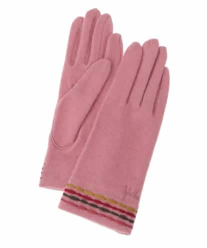 GS9AS03033 Sybilla 【日本製】刺繍ラインデザイングローブ