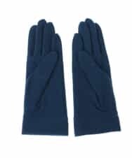 GS9AS03033 Sybilla(シビラ) 【日本製】刺繍ラインデザイングローブ ブルー