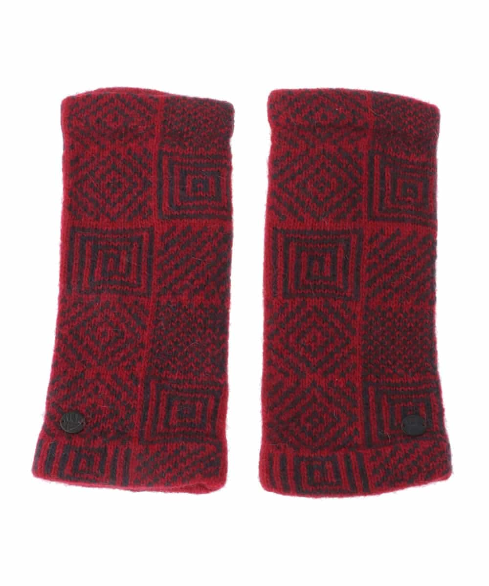 GS9AS06030 Sybilla(シビラ) ジオメトリックデザイングローブ レッド