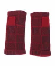 GS9AS06030 Sybilla(シビラ) ジオメトリックデザイングローブ レッド