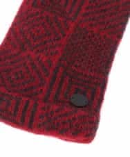 GS9AS06030 Sybilla(シビラ) ジオメトリックデザイングローブ レッド