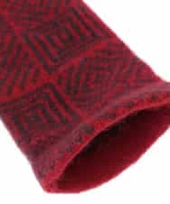 GS9AS06030 Sybilla(シビラ) ジオメトリックデザイングローブ レッド