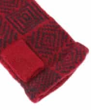 GS9AS06030 Sybilla(シビラ) ジオメトリックデザイングローブ レッド