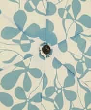 GSYGJ28050 Sybilla(シビラ) フラワープリント　折りたたみ傘 ブルー