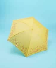 GSYGJ30070 Sybilla(シビラ) マーガレットポイント　折りたたみ傘 オレンジ