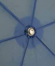 GSYGJ30070 Sybilla(シビラ) マーガレットポイント　折りたたみ傘 ネイビー