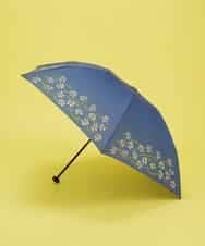 GSYGJ30070 Sybilla(シビラ) マーガレットポイント　折りたたみ傘 ネイビー