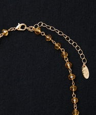 GY2EF01130 Sybilla(シビラ) ◆受注生産◆ドロップストーンネックレス（ローズクォーツ・シトリン） イエロー系（シトリン）