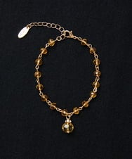 GY2EF02110 Sybilla(シビラ) ◆受注生産◆ガラスビーズブレスレット イエロー系