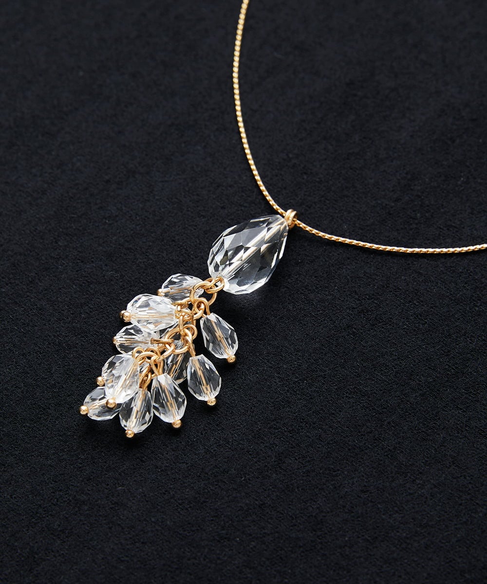 GY2EF03130 Sybilla(シビラ) ◆受注生産◆クリアガラスネックレス クリア