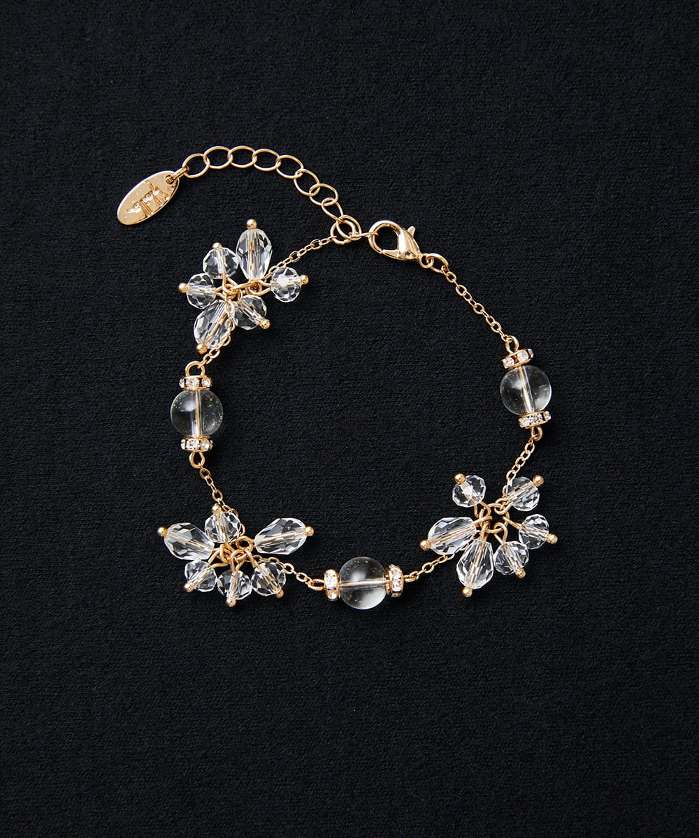 GY2EF04110 Sybilla(シビラ) ◆受注生産◆クリアガラスブレスレット クリア