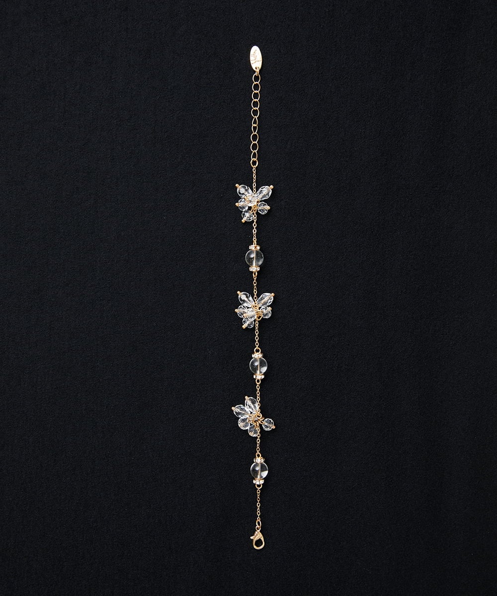 GY2EF04110 Sybilla(シビラ) ◆受注生産◆クリアガラスブレスレット クリア