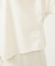 GYBGF30800 Sybilla(シビラ) ◆受注生産◆フラワーレース刺繍ブラウス アイボリー