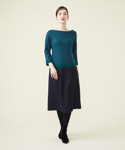 GYEAW01890 Sybilla ◆受注生産につき返品・交換・キャンセル不可◆ウールニードルパンチドレス