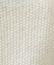 GYFAI03750 Sybilla(シビラ) ◆受注生産◆フラワーハンド刺繍ニット オフホワイト