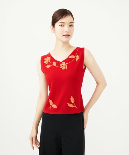 GYFGF01500  ◆受注生産◆フラワークロッシェニット