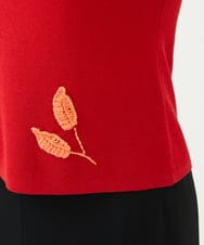 GYFGF01500 Sybilla(シビラ) ◆受注生産◆フラワークロッシェニット レッド