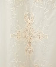 GYHYF32100 Sybilla(シビラ) ◆受注生産◆フラワーレース刺繍スカート アイボリー