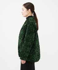 GYJVF04150 Sybilla(シビラ) ◆受注生産◆スパンコールキルトジャケット グリーン