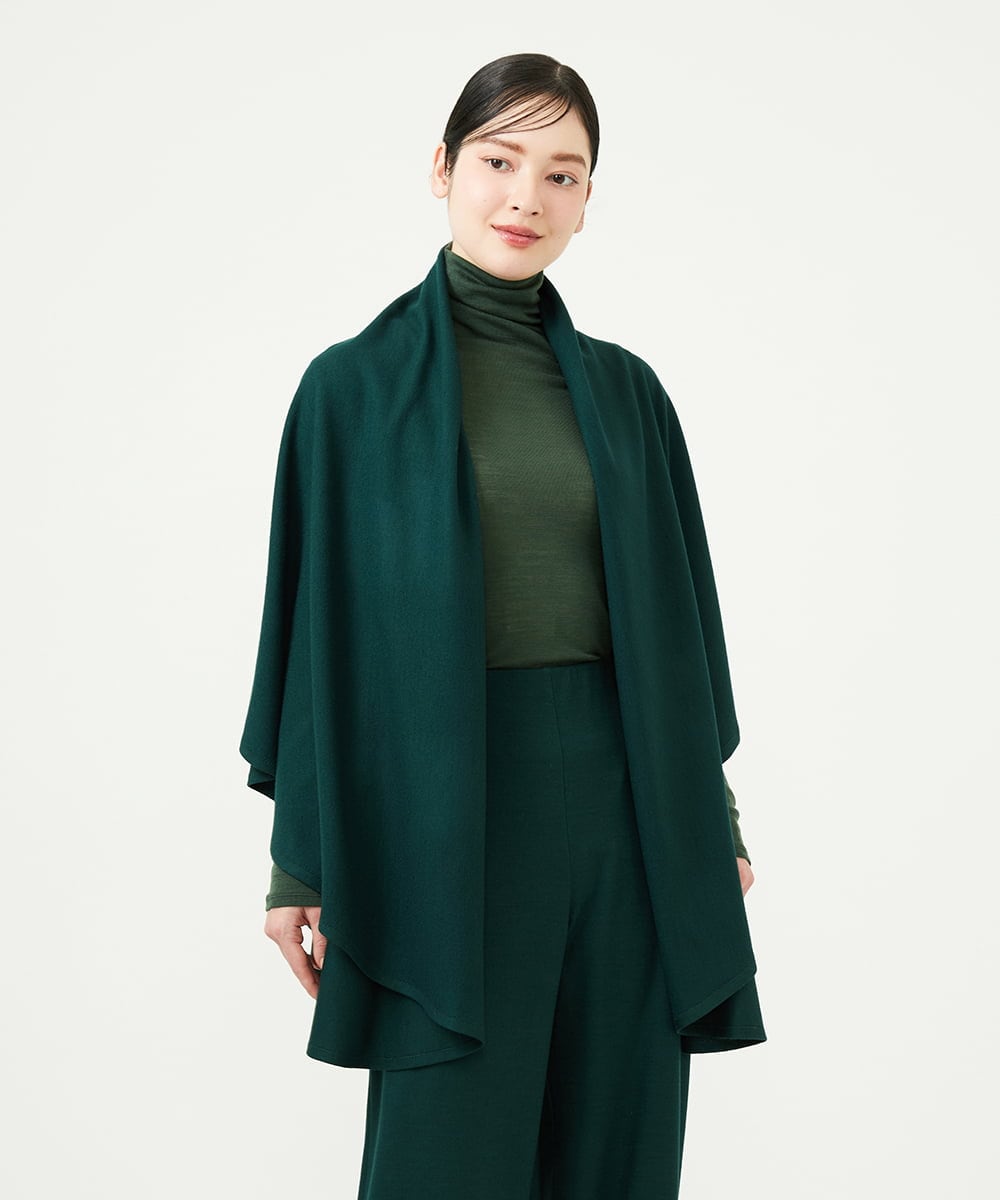 GYKJF01500 Sybilla(シビラ) ◆受注生産◆ケープジレ ダークグリーン