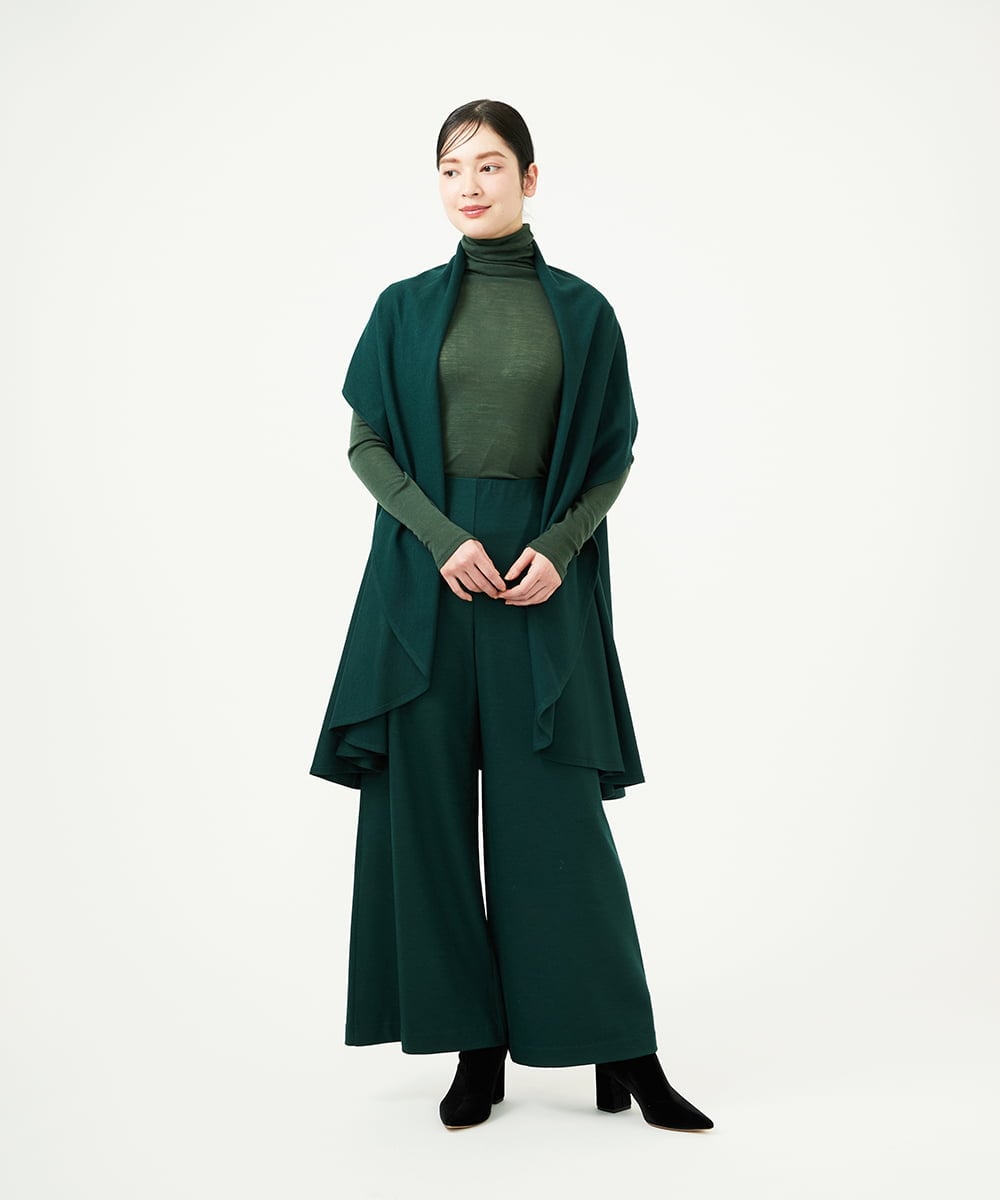 GYKJF01500 Sybilla(シビラ) ◆受注生産◆ケープジレ ダークグリーン