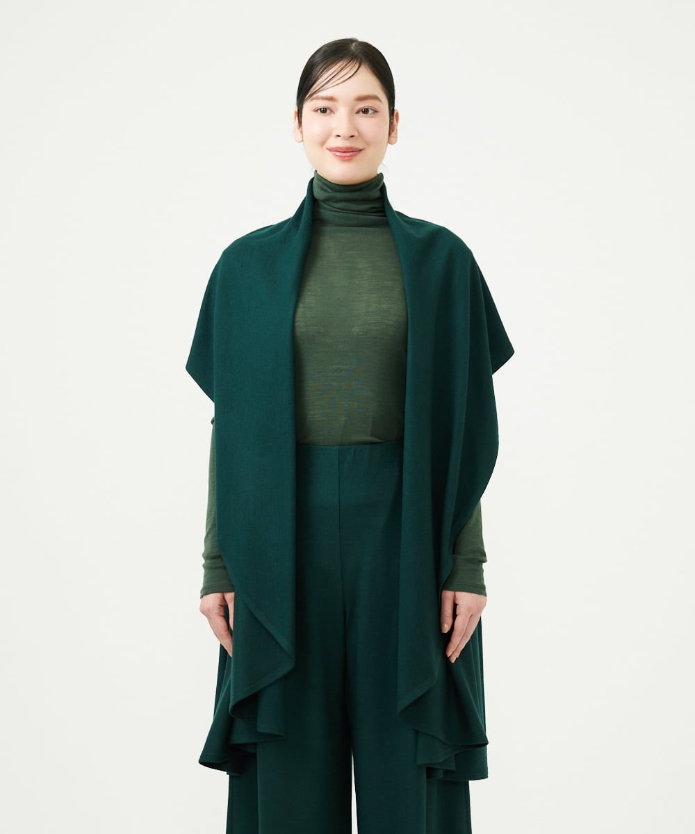 GYKJF01500 Sybilla(シビラ) ◆受注生産◆ケープジレ ダークグリーン