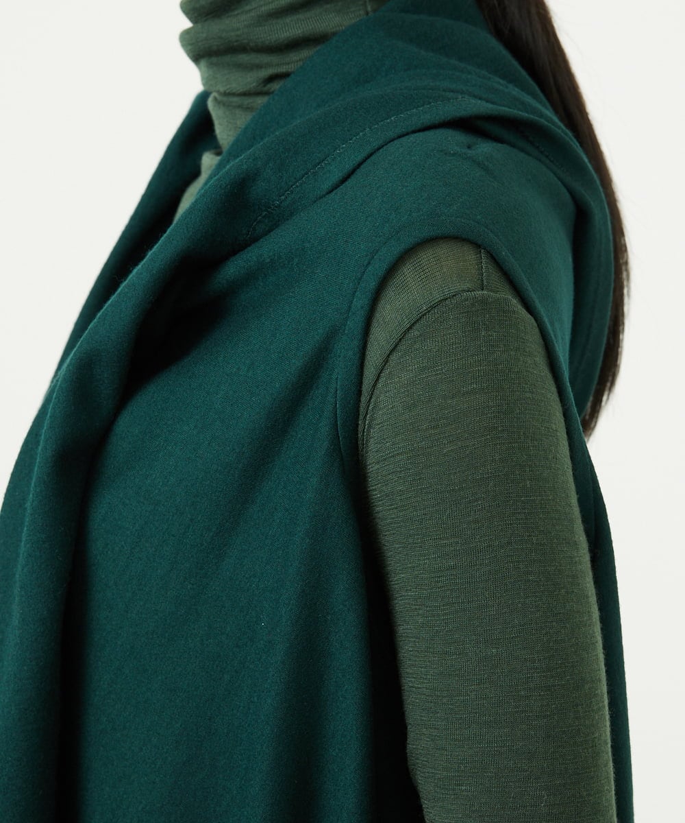 GYKJF01500 Sybilla(シビラ) ◆受注生産◆ケープジレ ダークグリーン