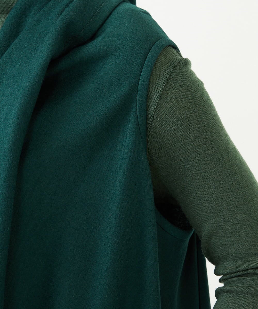 GYKJF01500 Sybilla(シビラ) ◆受注生産◆ケープジレ ダークグリーン