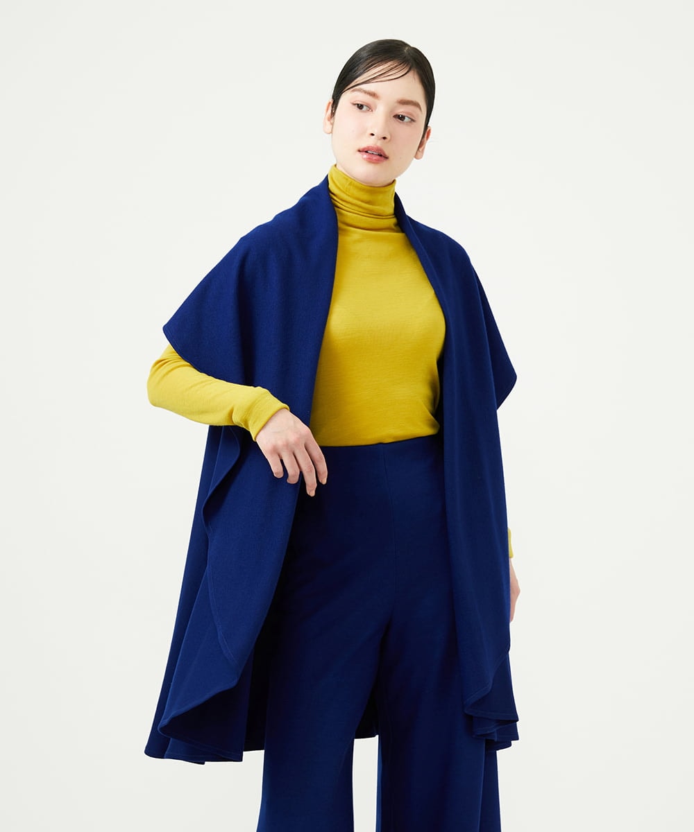 GYKJF01500 Sybilla(シビラ) ◆受注生産◆ケープジレ ネイビーブルー