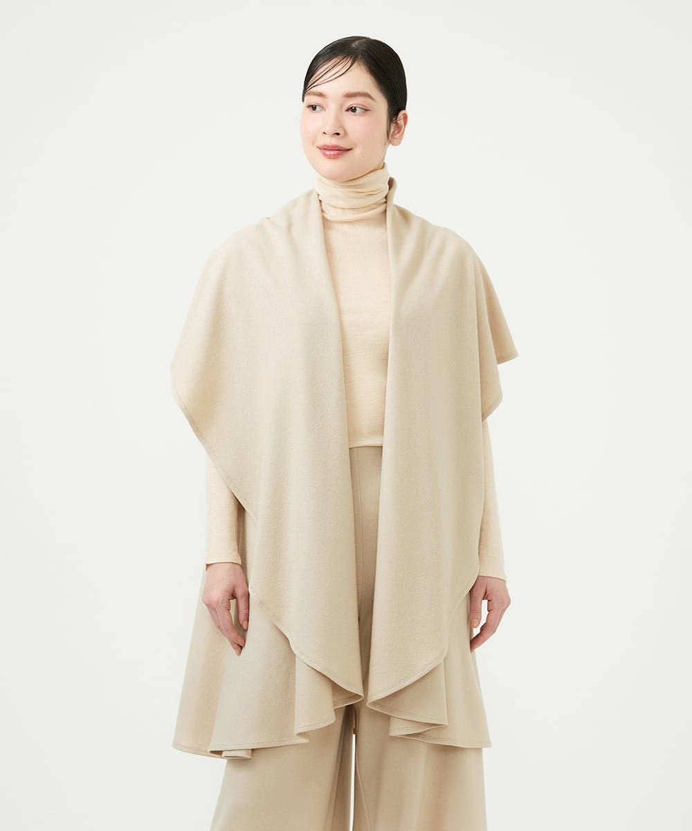 GYKJF01500 Sybilla(シビラ) ◆受注生産◆ケープジレ ライトベージュ