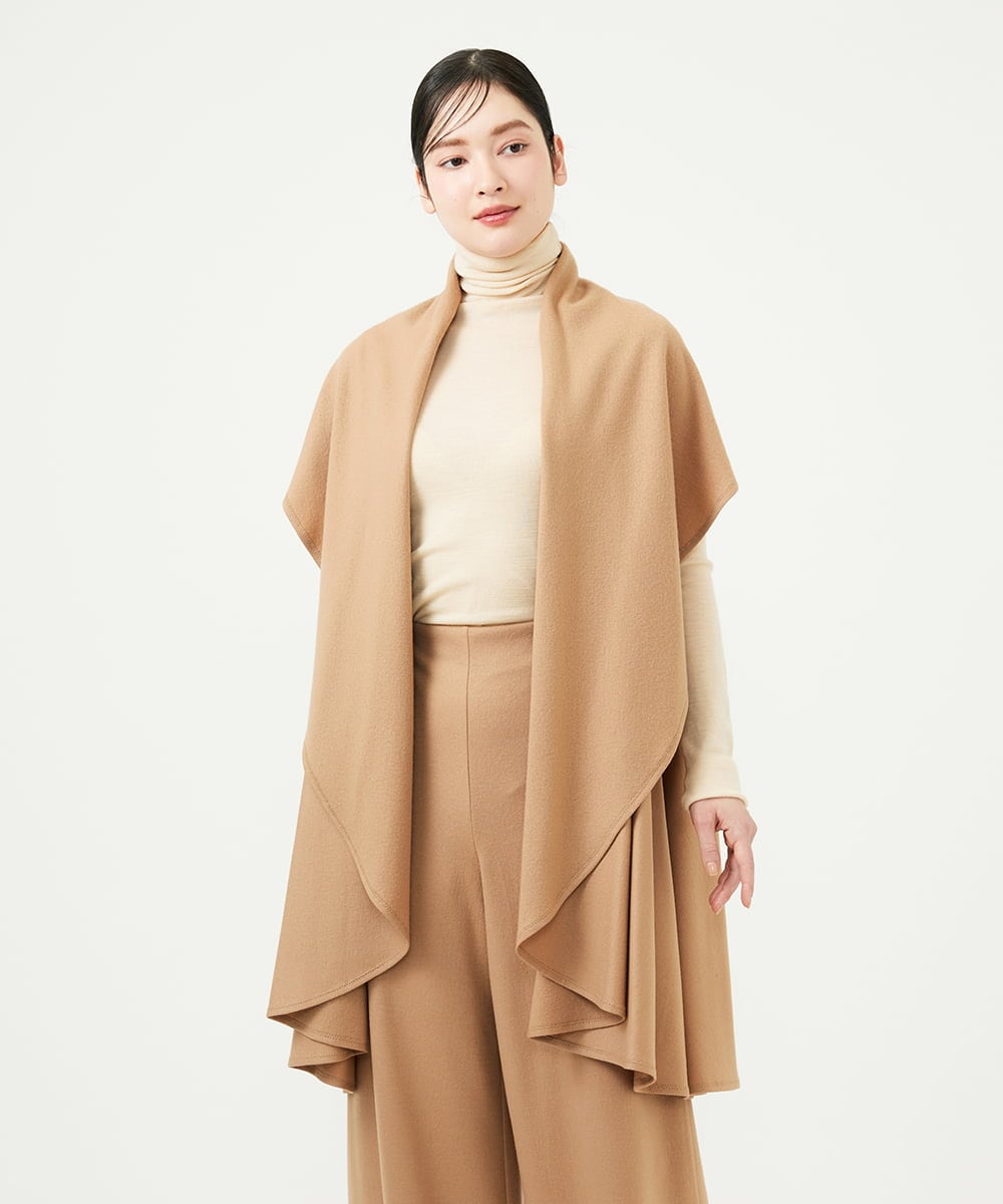 GYKJF01500 Sybilla(シビラ) ◆受注生産◆ケープジレ キャメル