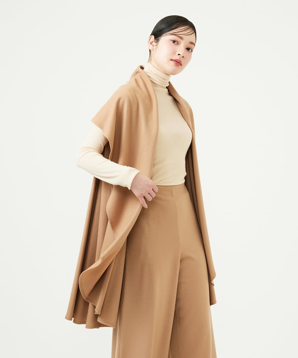 GYKJF01500 Sybilla(シビラ) ◆受注生産◆ケープジレ キャメル