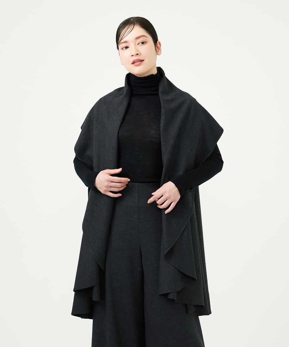 GYKJF01500 Sybilla(シビラ) ◆受注生産◆ケープジレ ダークグレー