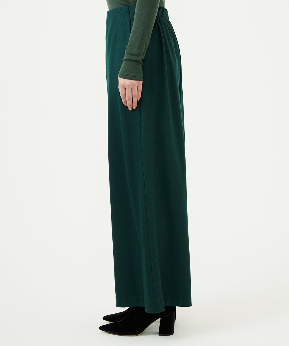 GYLJF01330 Sybilla(シビラ) ◆受注生産◆ワイドパンツ ダークグリーン