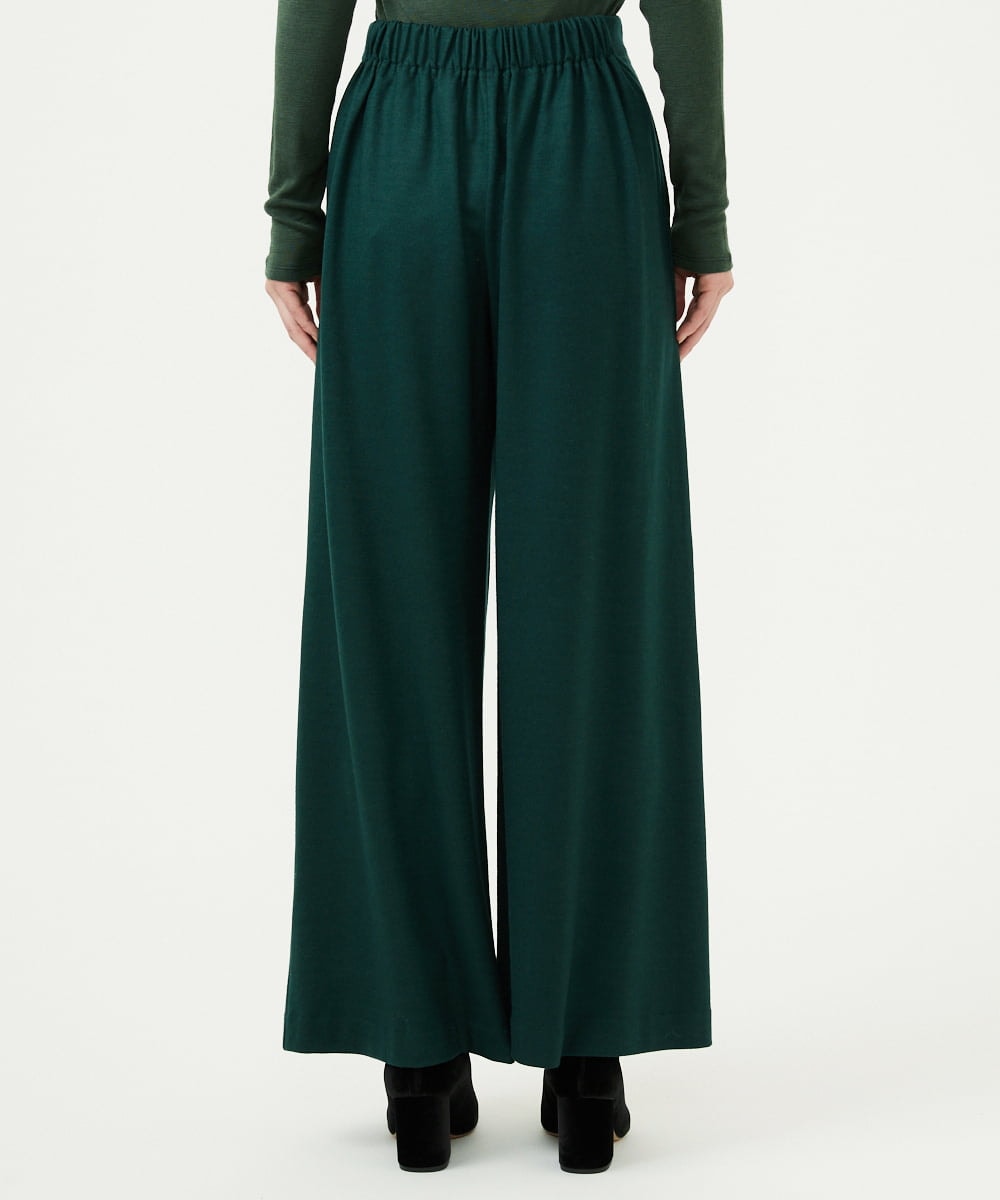 GYLJF01330 Sybilla(シビラ) ◆受注生産◆ワイドパンツ ダークグリーン