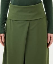 GYLJF02360 Sybilla(シビラ) ◆受注生産◆ラップパンツ カーキ