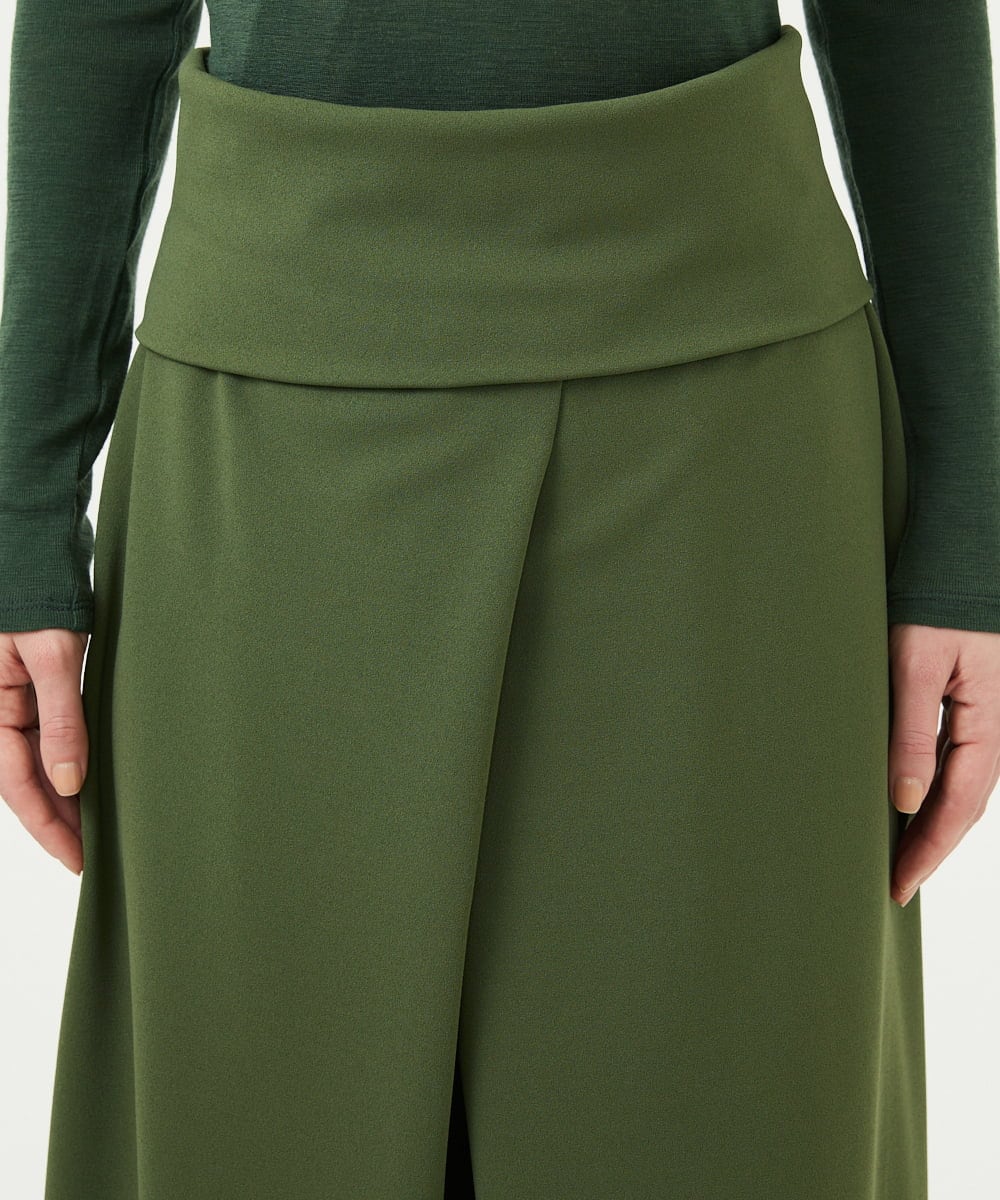 GYLJF02360 Sybilla(シビラ) ◆受注生産◆ラップパンツ カーキ