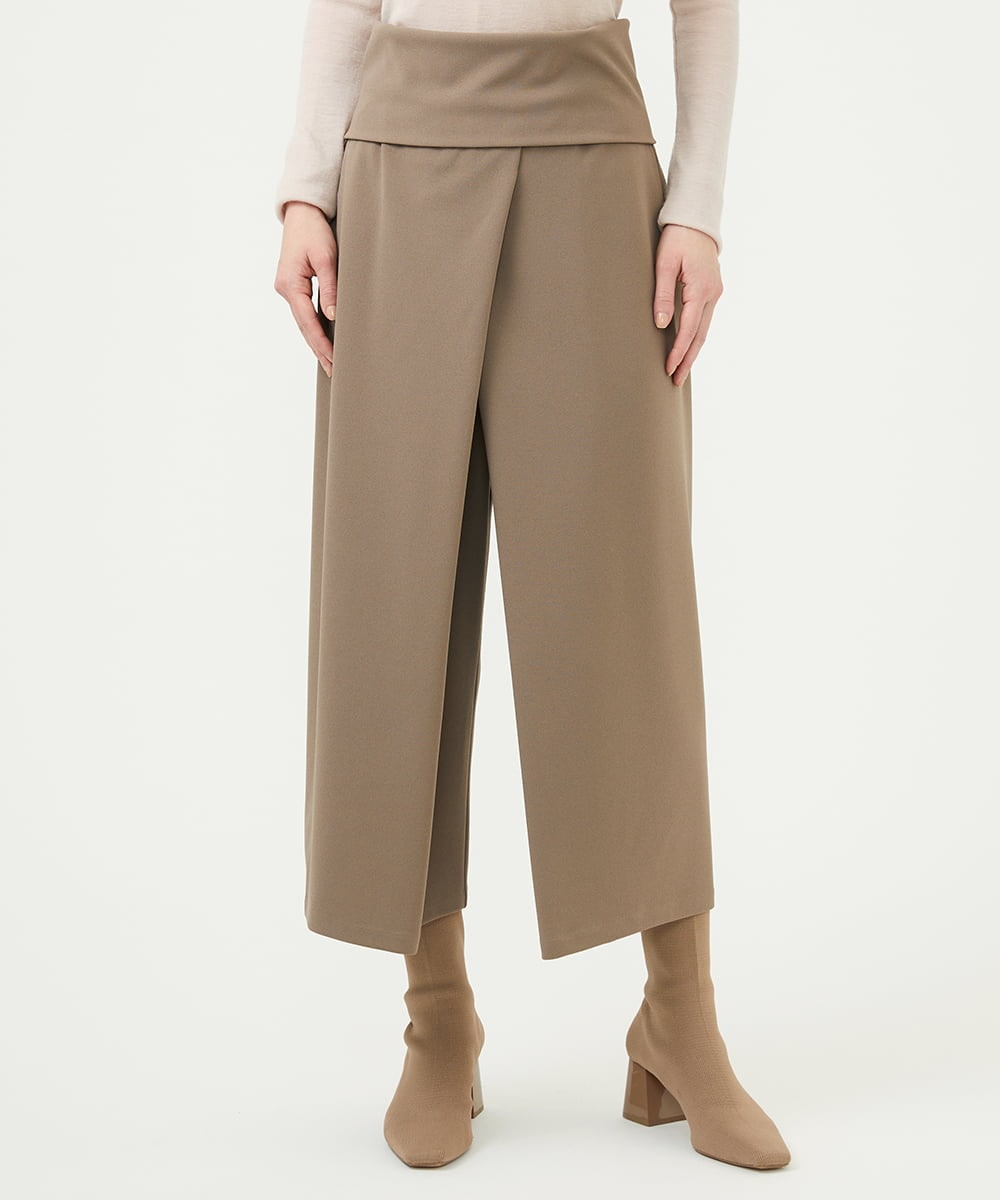 GYLJF02360 Sybilla(シビラ) ◆受注生産◆ラップパンツ グレージュ