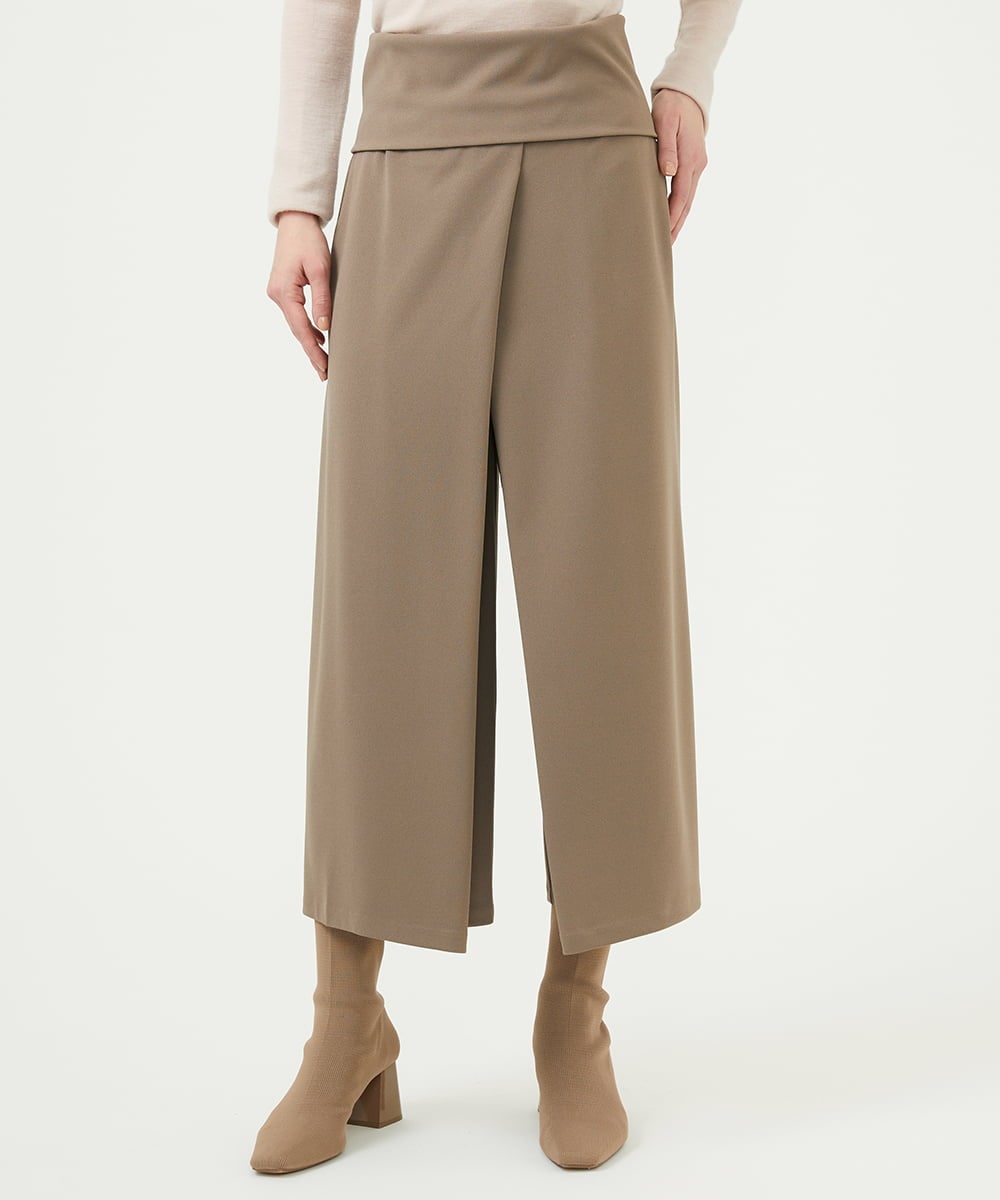 GYLJF02360 Sybilla(シビラ) ◆受注生産◆ラップパンツ グレージュ