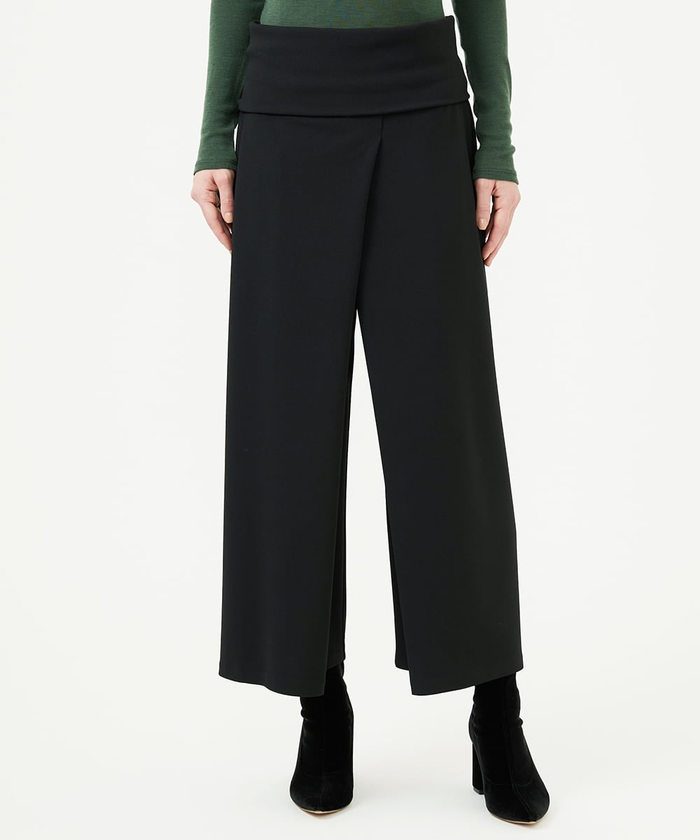 GYLJF02360 Sybilla(シビラ) ◆受注生産◆ラップパンツ ブラック